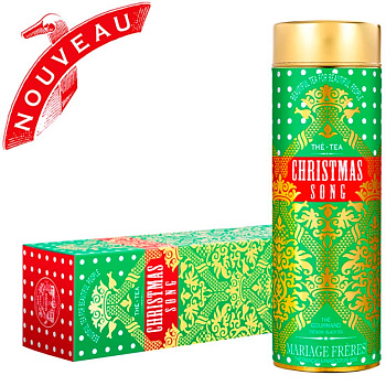Черный чай Mariage Freres Christmas Song, Марьяж Фререс Кристмас Сонг, банка
