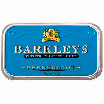 Леденцы «Barkleys» Mints Peppermints, Барклайс Пепперминт, 50гр.