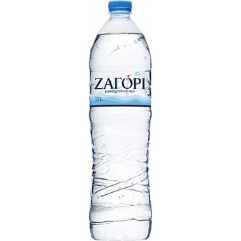 Минеральная вода Zagori 1,5 литра ПЭТ без газа