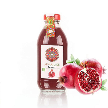 Р4 ARMAjuice Сок гранатовый 100% (прямой отжим) 330мл