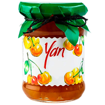 Джем «Yan», Ян Вишня 0.3л, стекло