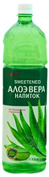 Напиток безалкогольный "Алоэ Вера" LOTTE Оригинал 1.5л ПЭТ