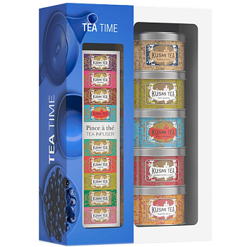 Набор Kusmi Tea, Tea Time (tea infuser) (ситечко ложка)