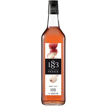 Сироп 1883 Maison Routin Litchi, Мейсон Рутин Личи, 1л, стекло