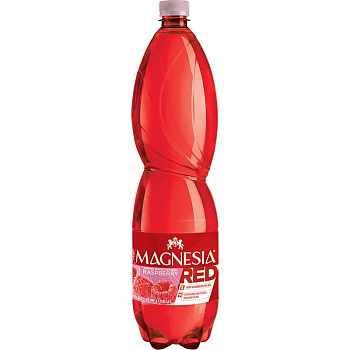 Минеральная вода «Magnesia Red Raspberry» Магнезия Рэд Малина 1,5л с газом (ПЭТ)