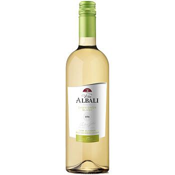 Безалкогольное вино белое «Vina Albali» Sauvignon Blanc, Совиньон Блан, 0.75л
