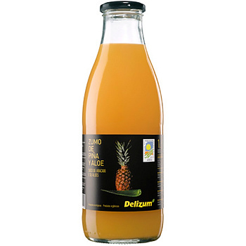 Сок «Delizum» Ананас, Алоэ, 0.75л (BIO), стекло