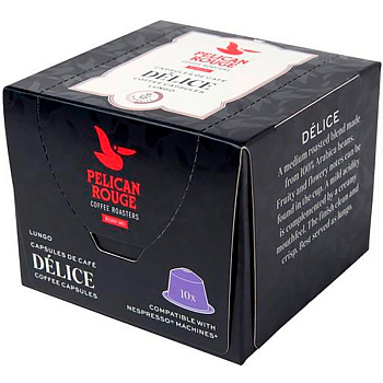 Кофе в капсулах «Pelican Rouge» Delice (10 шт) для кофемашин (Формат: Nespresso)