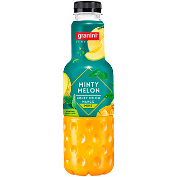 Гранини Нектар (Granini) Minty Mango Melon, Мята, Манго, Дыня 0.75л, пэт