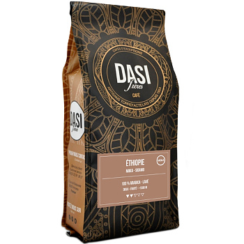 Кофе «Dasi Freres» Ethiopie Sidamo Moka в зернах, 250гр, пакет