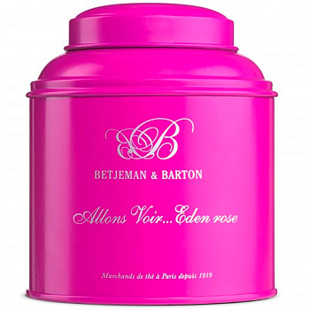 Чай черный «Betjeman & Barton» Allons voir... Eden Rose, Райская Роза, банка 125гр