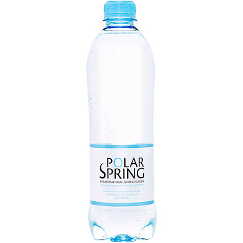 Минеральная вода «Polar Spring» Finnish Natural Spring Water, Полар Спринг 0.5л, без газа, пэт