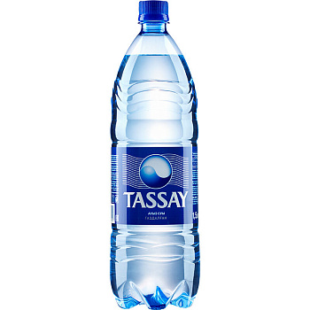 Минеральная вода «Tassay», Тассай 1.5л, с газом, пэт