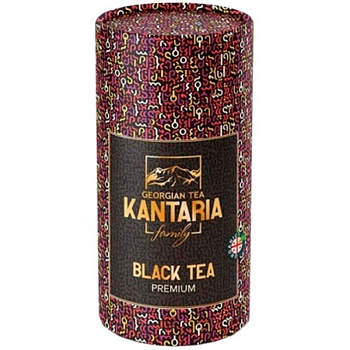 Черный чай «Kantaria» Premium, Кантария Премиум, 100гр. тубус