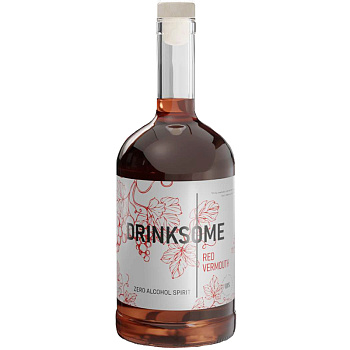 Безалкогольный красный вермут «Drinksome» Red Vermouth, Дринксом, 0.7л, стекло