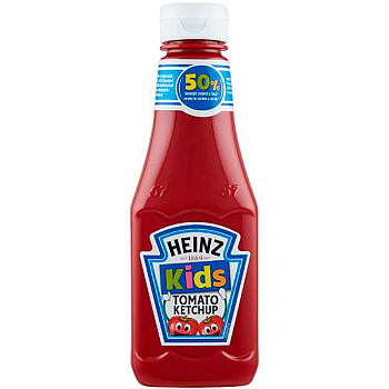 Соус «Heinz» Kids Tomato Ketchup, Хайнц Детский томатный кетчуп, 330мл