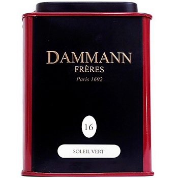 Чай «Dammann» Soleil Vert, Зеленое солнце, ж/б, 100гр