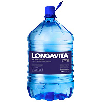 Функциональная вода «Longavita» 18.9л, без газа, ПЭТ