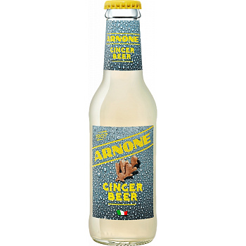 Напиток безалкогольный Arnone Ginger Beer, Арноне Джинджер Бир, 0.2л, стекло