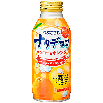 Напиток «Sangaria» Mango and Orange, Сангария Манго Апельсин, 0.38л, алюминиевая бутылка