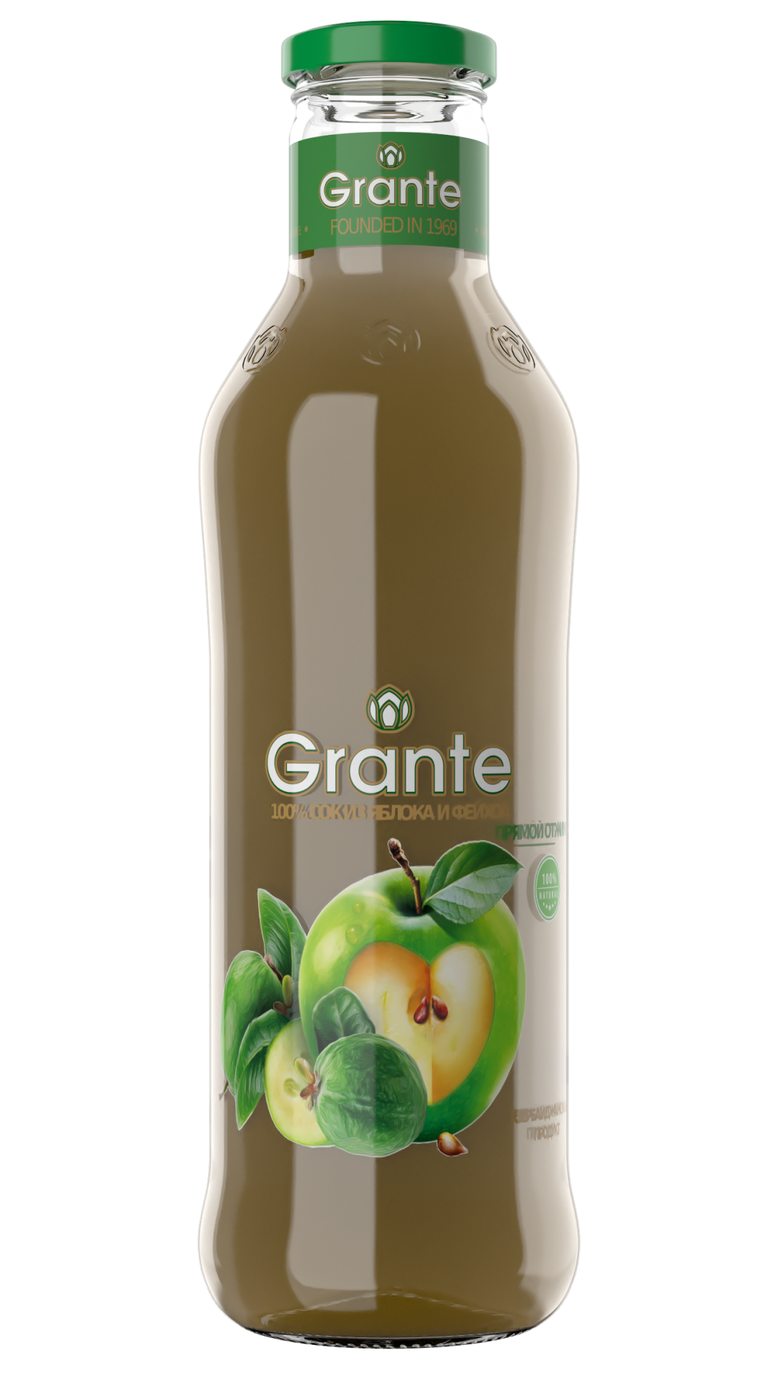 Сок GRANTE яблоко-фейхоа 0.75, стекло