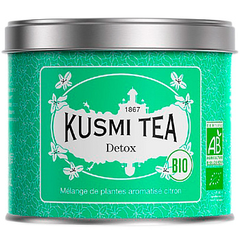 Kusmi tea "Detox", "Детокс" (BIO, Organic Tea), банка 100гр