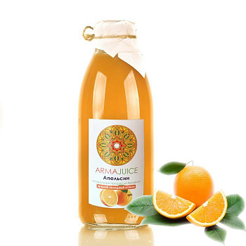 Р4 ARMAjuice Сок апельсиновый (прямой отжим) 750мл