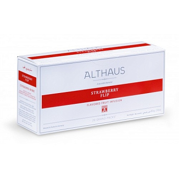 Чай ALTHAUS Strawberry Flip Grand Pack Строберри Флип 20 шт.
