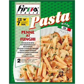 Спагетти Pasta «Firma Italia», Фирма Италия Паста Пенне с Грибным Соусом, 175гр, пакет