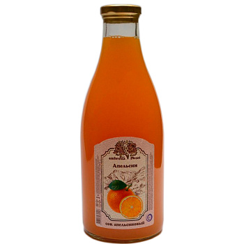 Cок Апельсиновый «Ambrosia Sweet»  1л, стекло