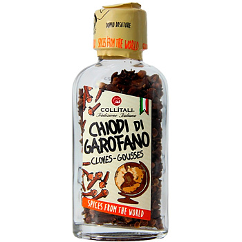 Приправа «Collitali» Bottiglia Vetro fvf Piccolo Dispenser Chiodi Di Garofano, Гвоздика, 31гр