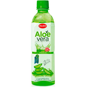 Aleo Напиток с Алоэ Вера Премиум,  с медом 0,5л