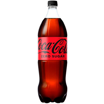 Газированный напиток «Coca-Cola» Zero Sugar, Кока Кола Зеро сугар без сахара 1.5л. пэт (Грузия)