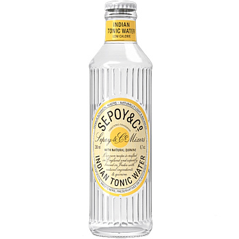 Напиток «Sepoy & Co» Indian Tonic Water, Сепой энд Ко Индийский Тоник, 0.2л, газ, стекло