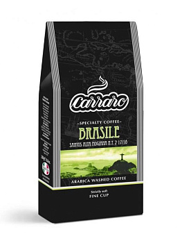 Кофе молотый Carraro Mono El Brasile 62,5 гр, 100 %