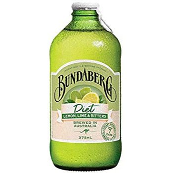 Напиток «Bundaberg» Lemon, Lime & Bitters, Diet, Бандаберг - Лимон, Лайм, Пряности, Диет 0.375л, стекло