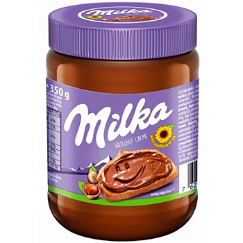 Шоколадная паста «Milka», Милка, 350гр