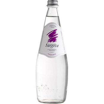 Минеральная вода «Surgiva», Сурджива 1л, газ, стекло