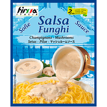 Соус «Firma Italia» Salsa Funghi, Фирма Италия Грибной, 40гр, пакет