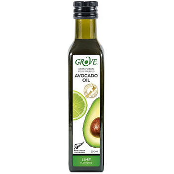 Масло Авокадо «Grove» Extra Virgin Lime, Лайм, 0.25л, стекло