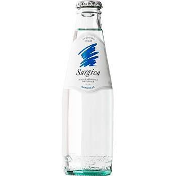 Минеральная вода «Surgiva», Сурджива 0.25л, без газа, стекло