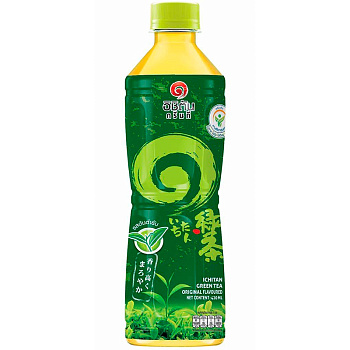 Холодный Японский зеленый чай оригинальный «Ichitan», Ичитан 0.5л, пэт