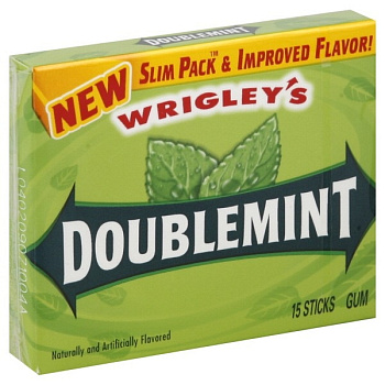 Impulse Жвачка Wrigley`s Doublemint 15 пластинок