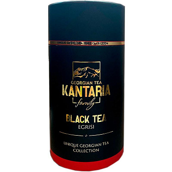 Черный чай «Kantaria» Egrisi, Кантария Эгриси, 100гр. тубус