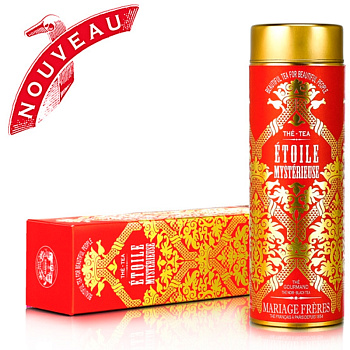Черный чай Mariage Freres Etoile Mysterieuse, Марьяж Фререс Мистериус, банка