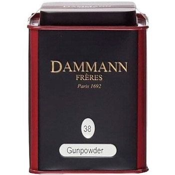 Чай «Dammann» Chine Gunpowder, Порох, ж/б, 100гр