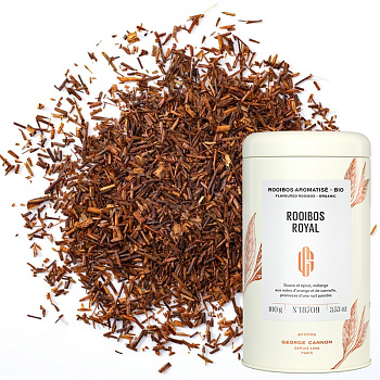 Красный чай «George Cannon» Rooibos Royal, банка 100гр