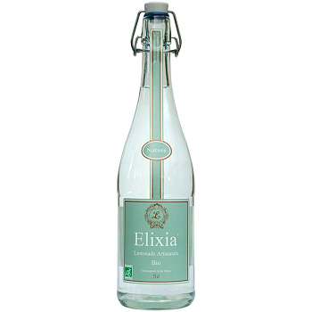 Лимонад «Elixia» Organic Bio Basil, Эликсия Базилик 0.75л, газ, стекло