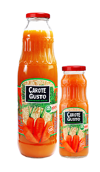 Carote Gusto морковный 0,75л (8шт.)