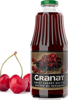 Нектар GRANAT черешня 1л, стекло